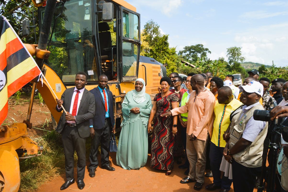 Minister for Kampala Hajjat Minsa Kabanda commissions a 15.6 Mpigi-Muduuma road - 28th May, 2025